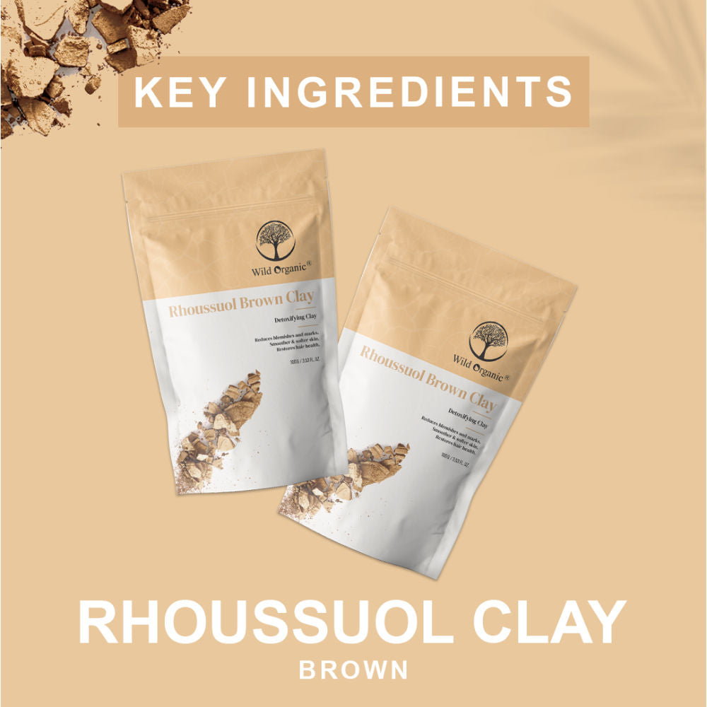 Rhoussuol Brown Detoxifying Clay Powder