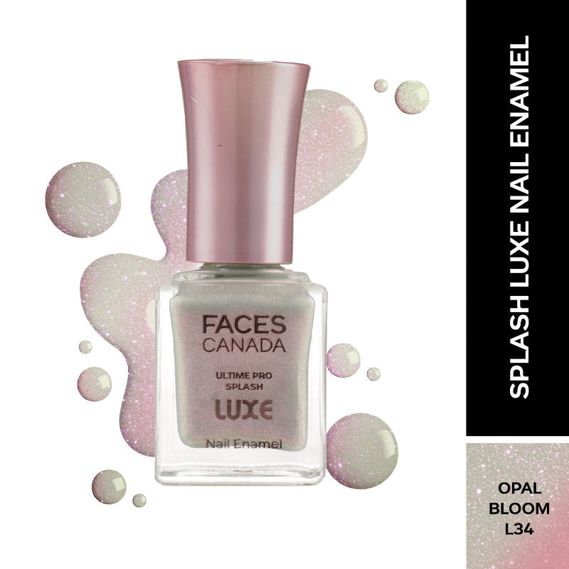 Ultime Pro Splash Luxe Nail Enamel - Opal Bloom L34