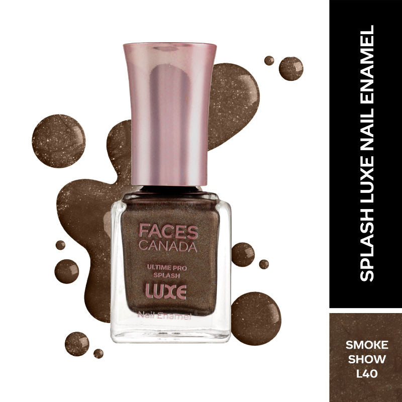Ultime Pro Splash Luxe Nail Enamel - Smokeshow L40