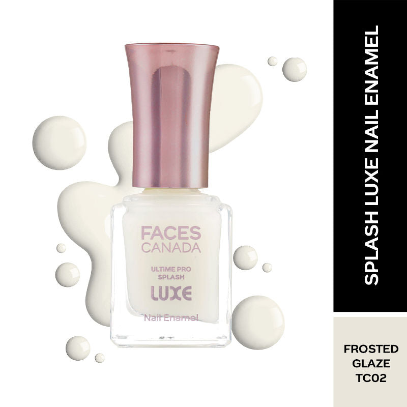 Ultime Pro Splash Luxe Nail Enamel - Frosted Glaze Tc02