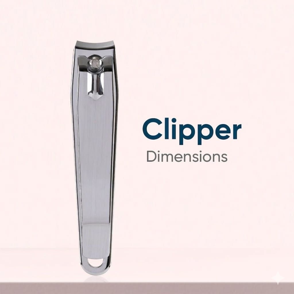 Large Nail Cutter for Thick Nails,Sharp Stainless Steel Clipper (Design & Color May Vary)