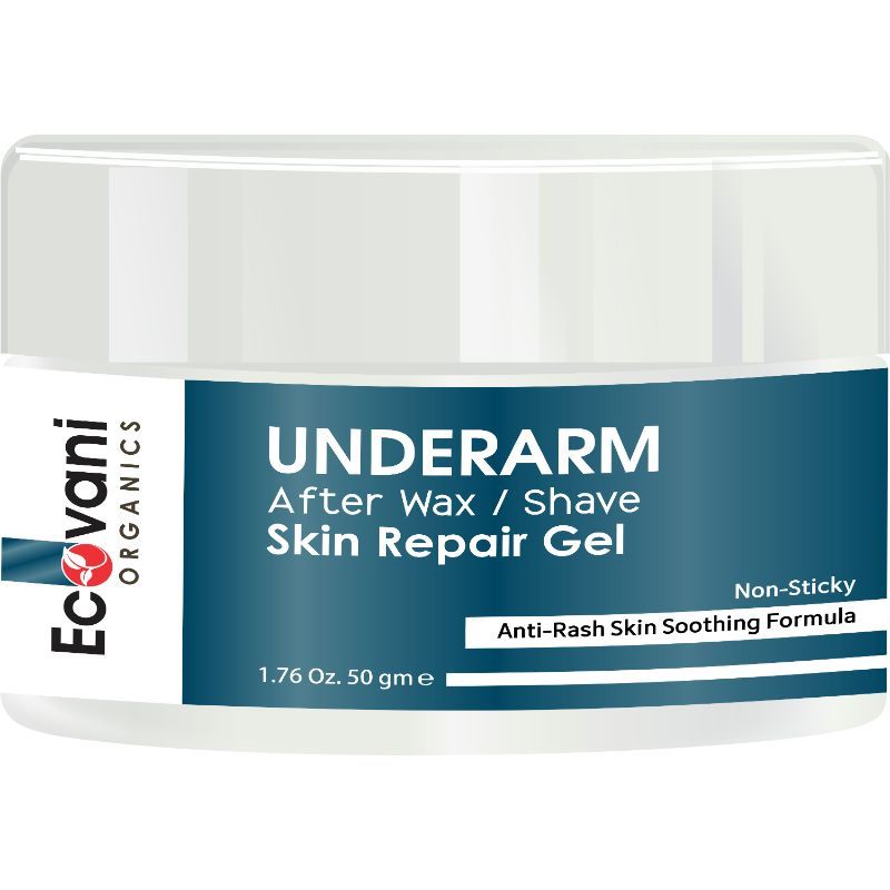 Underarm After Wax/shave Skin Repair Gel - Anti Rash/redness Skin Soothing Organic Formula