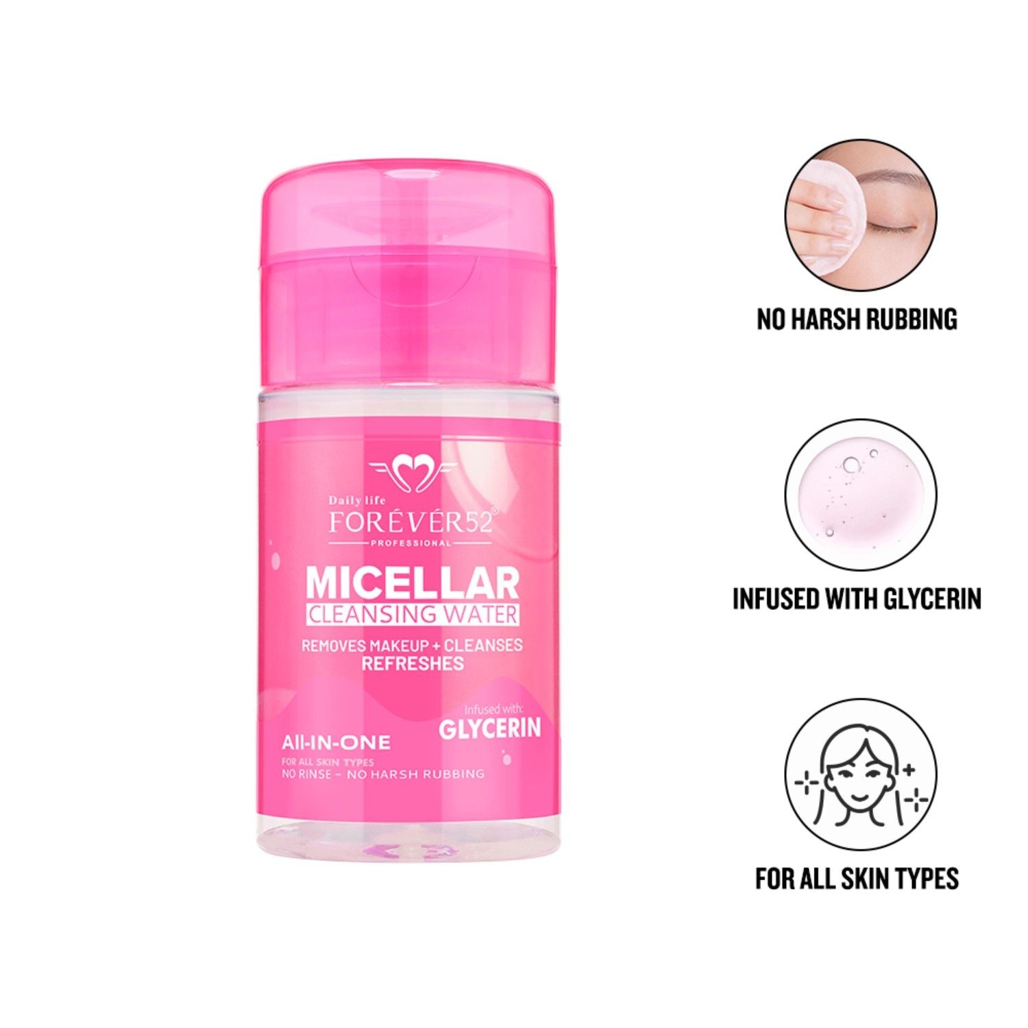 Micellar Cleansing Water Infused With Glycerin - 100ml