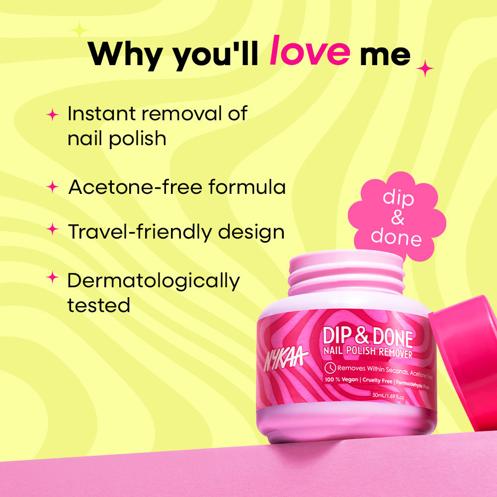 Dip & Done Nail Polish Remover
