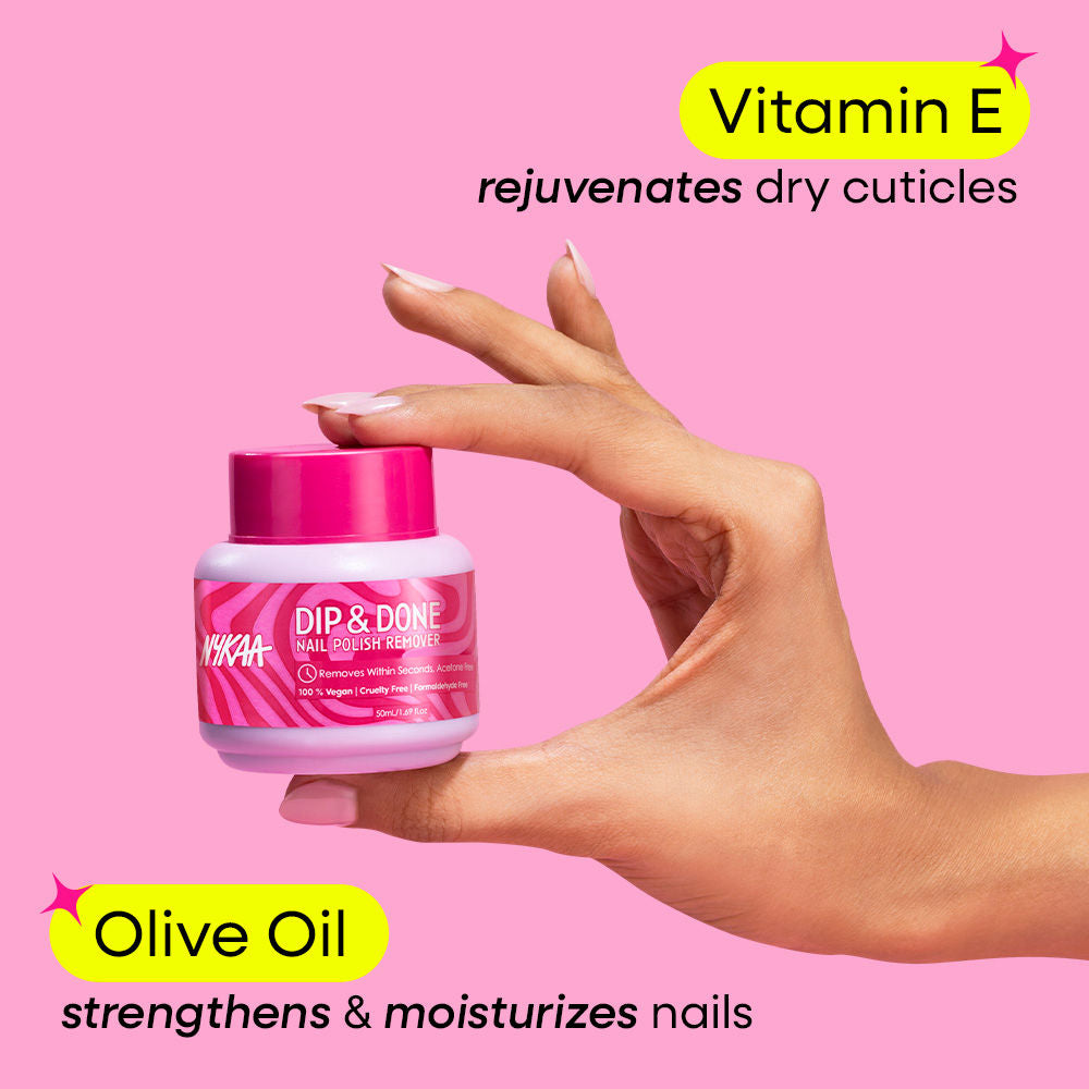 Dip & Done Nail Polish Remover