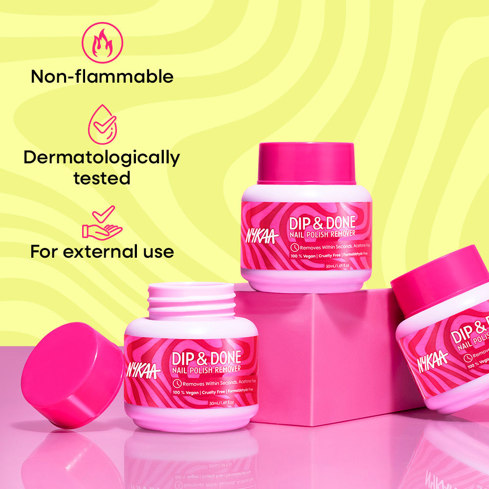 Dip & Done Nail Polish Remover
