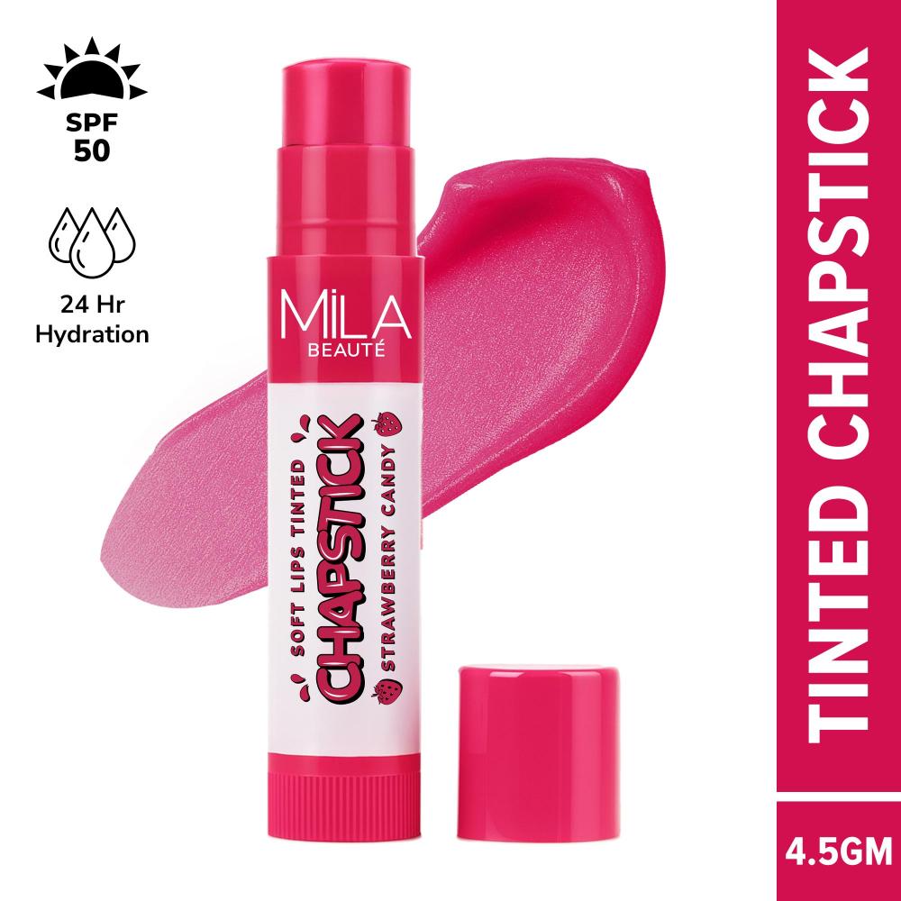 soft Lips Tinted Chapstick With 24 Hrs Hydration - Strawberry Candy