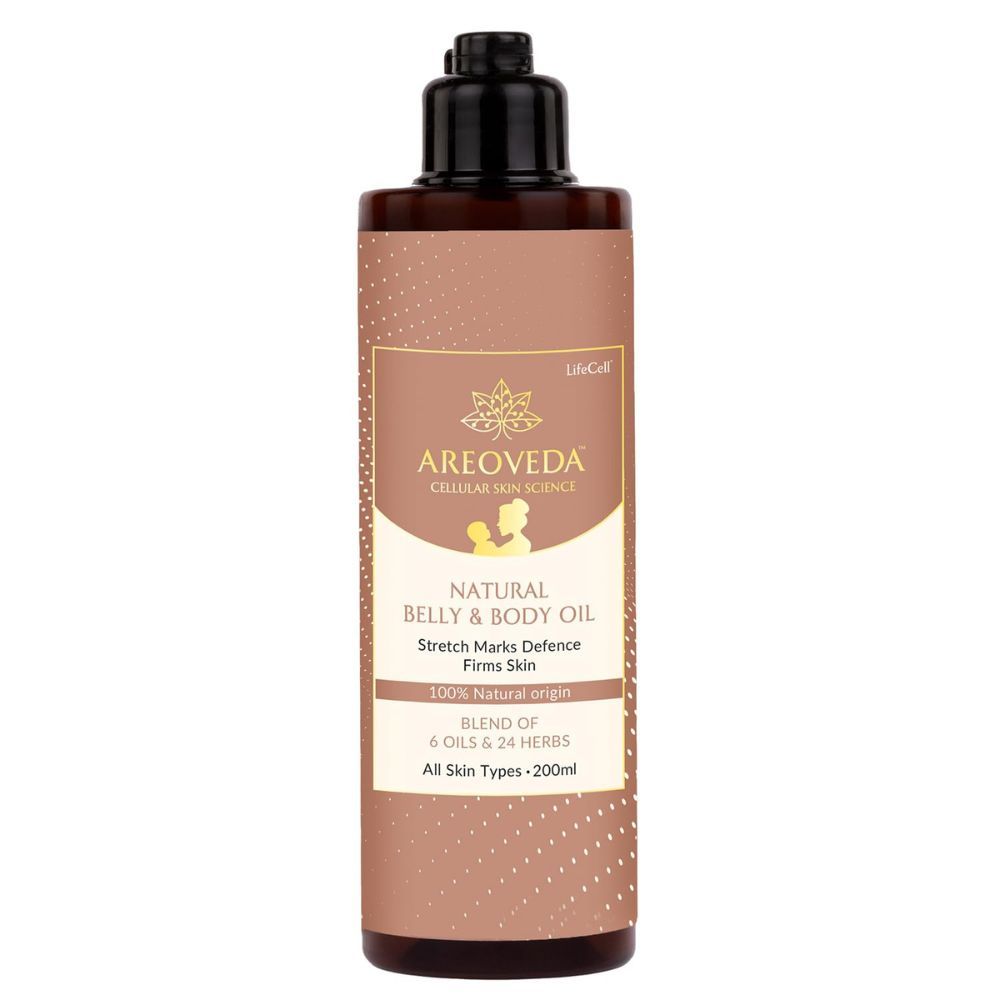 Post Natal Massage Oil For Moms To Relax, Nourish & Brighten Skin, Non-Greasy
