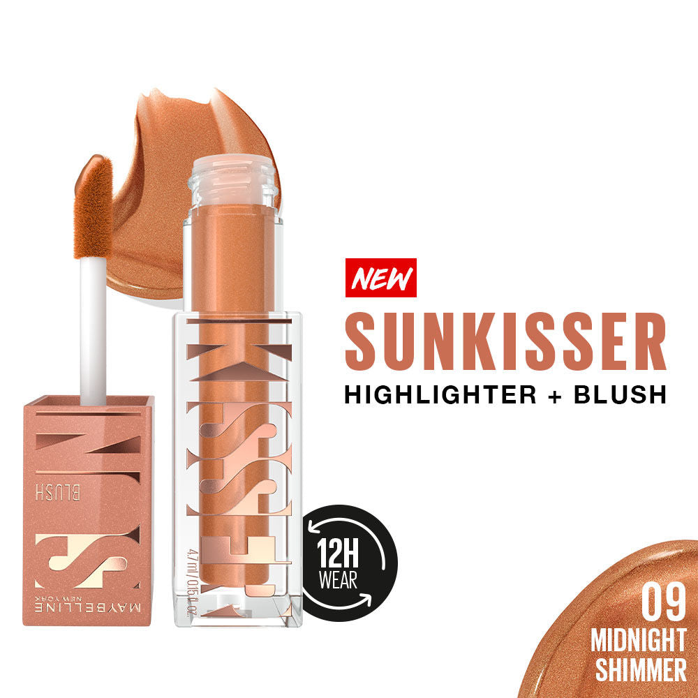 Sunkisser Highlighter + Blush - Midnight Shimmer