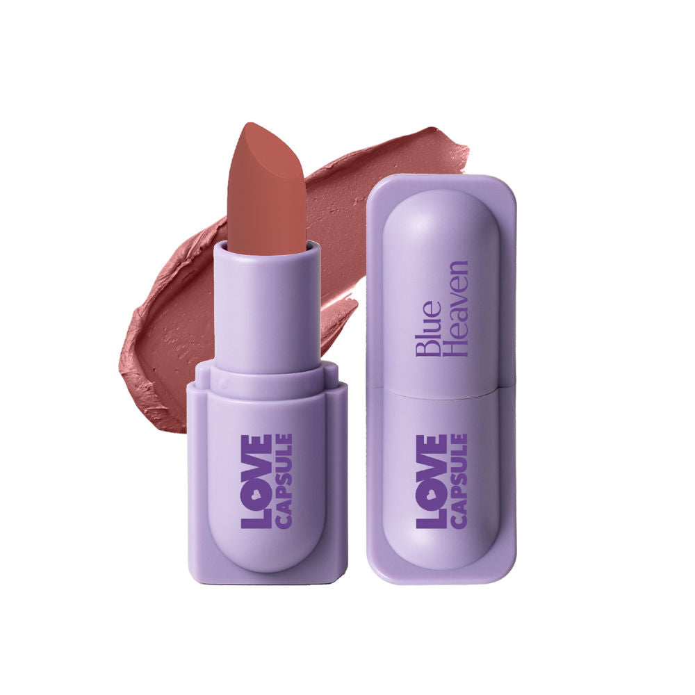 Love Capsule Powder Matte Lipstick - Warm Brownie