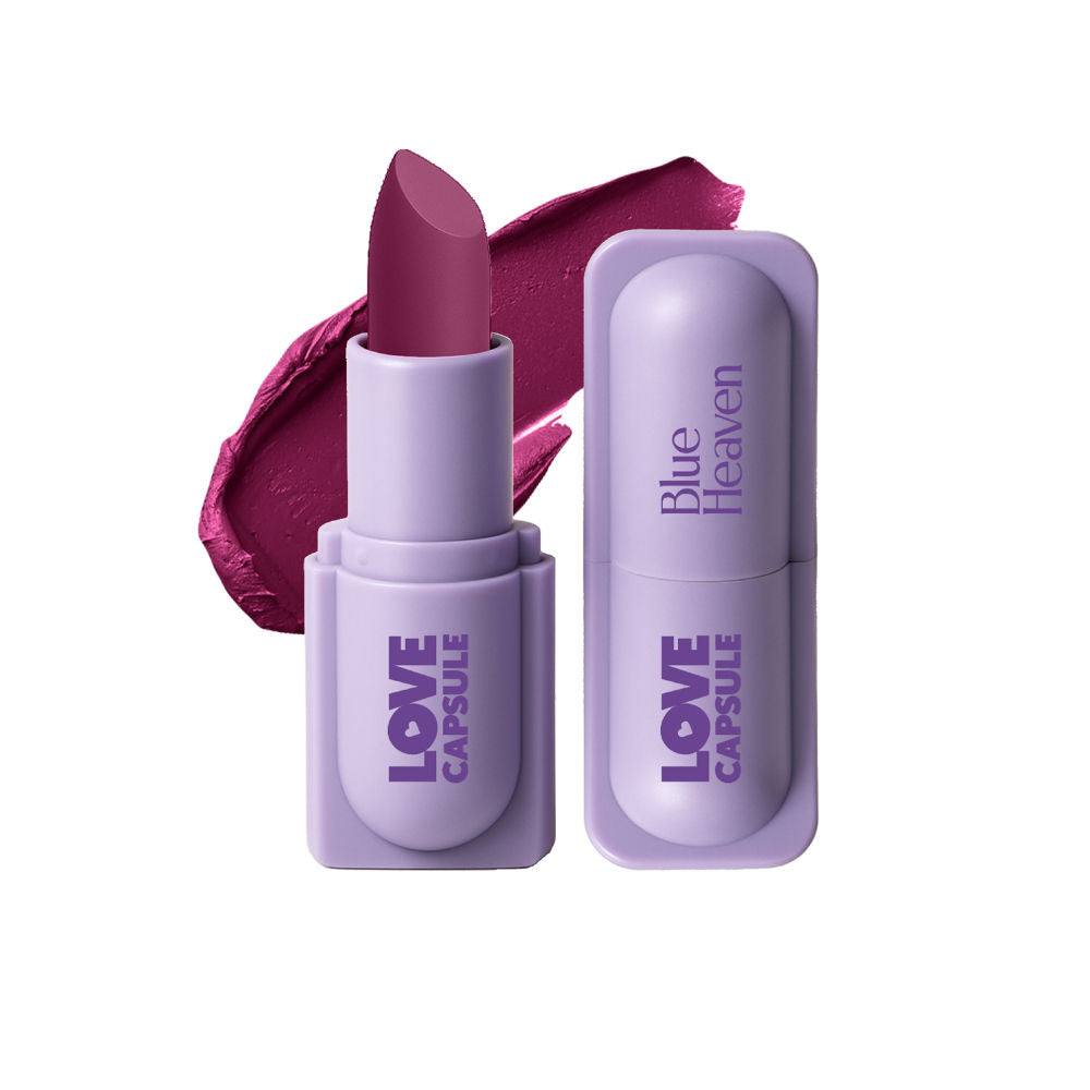 Love Capsule Powder Matte Lipstick - Plum Berry