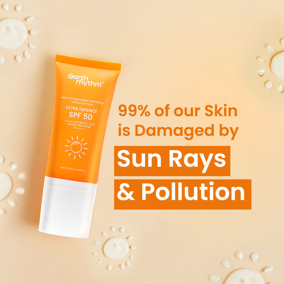 Ultra Defence Hybrid Sun Fluid SPF 50, Broad Spectrum, UVA UVB Protection, PA++++