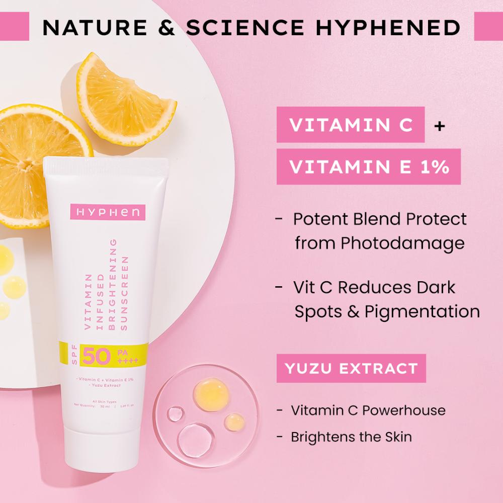 Vitamin Infused Brightening Sunscreen SPF 50 PA++++