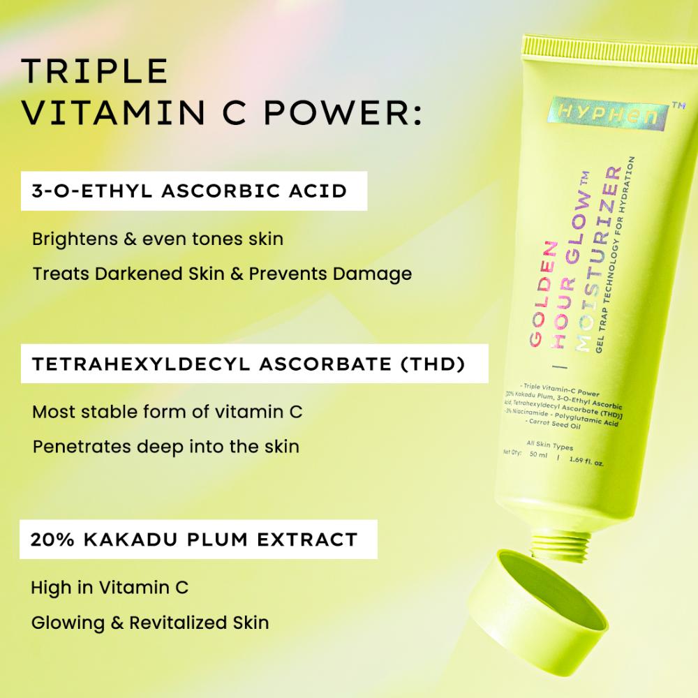 Brightening Moisturizer THD- 20% KakaduPlum, Stable Vit C, Dark Spots