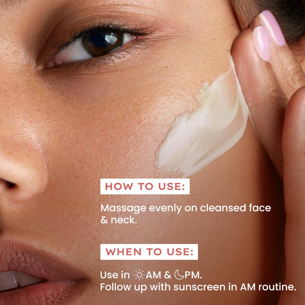 10% Heartleaf & 7% Ceramides-NMF Face Moisturizer| Rich Pillow Cream For Hydration