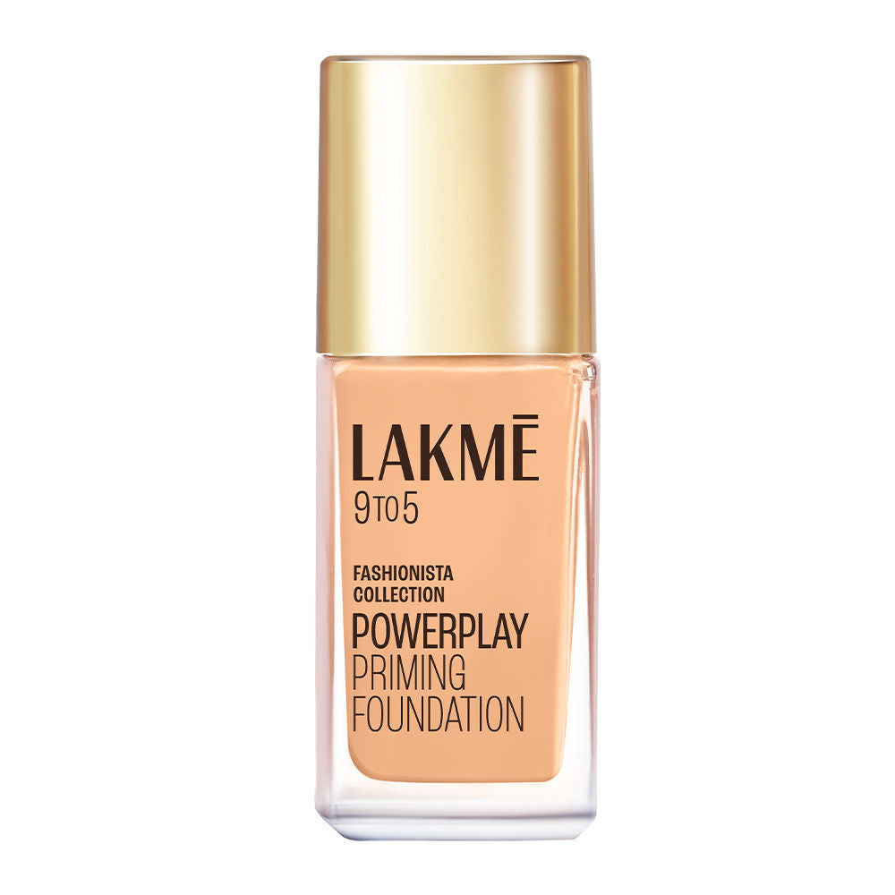 9 To 5 Powerplay Priming Foundation, Built In Primer, Long-Lasting, SPF 20