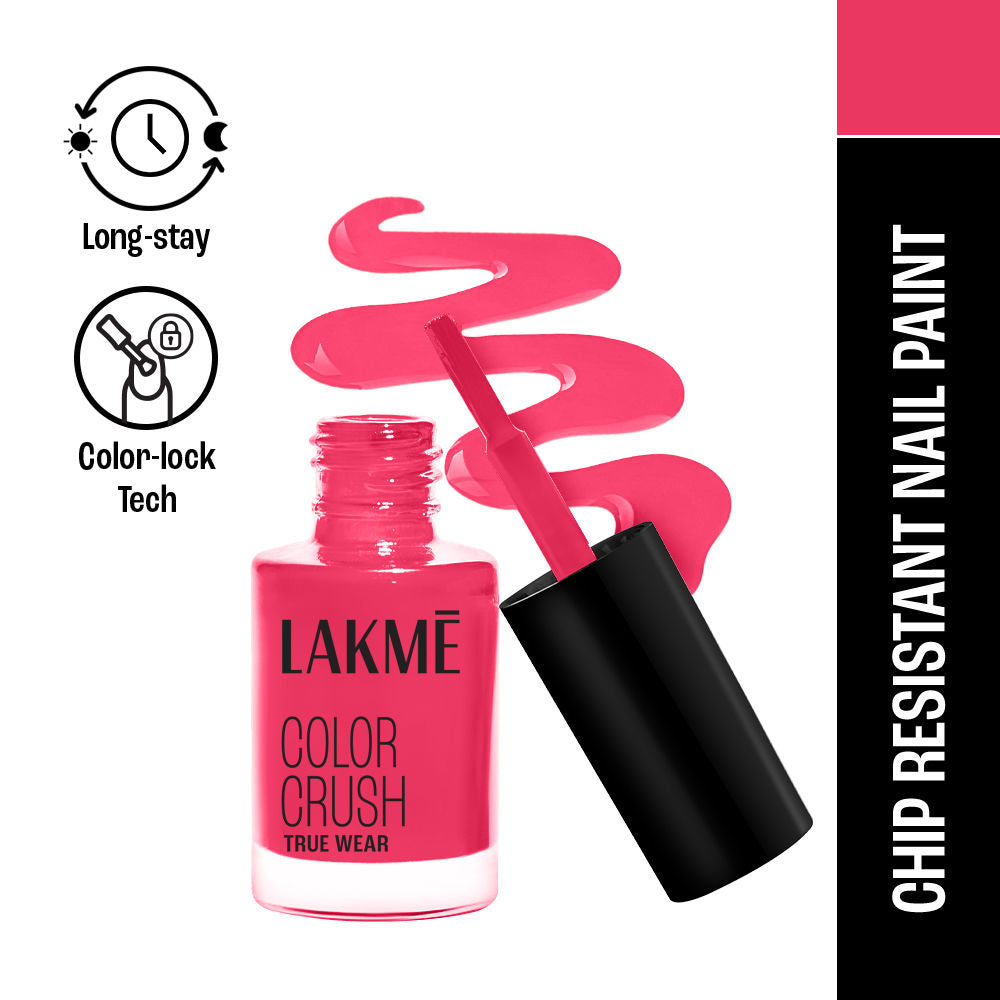 True Wear Color Crush Nail Polish, Long Lasting & Vibrant Nail Paint - 21