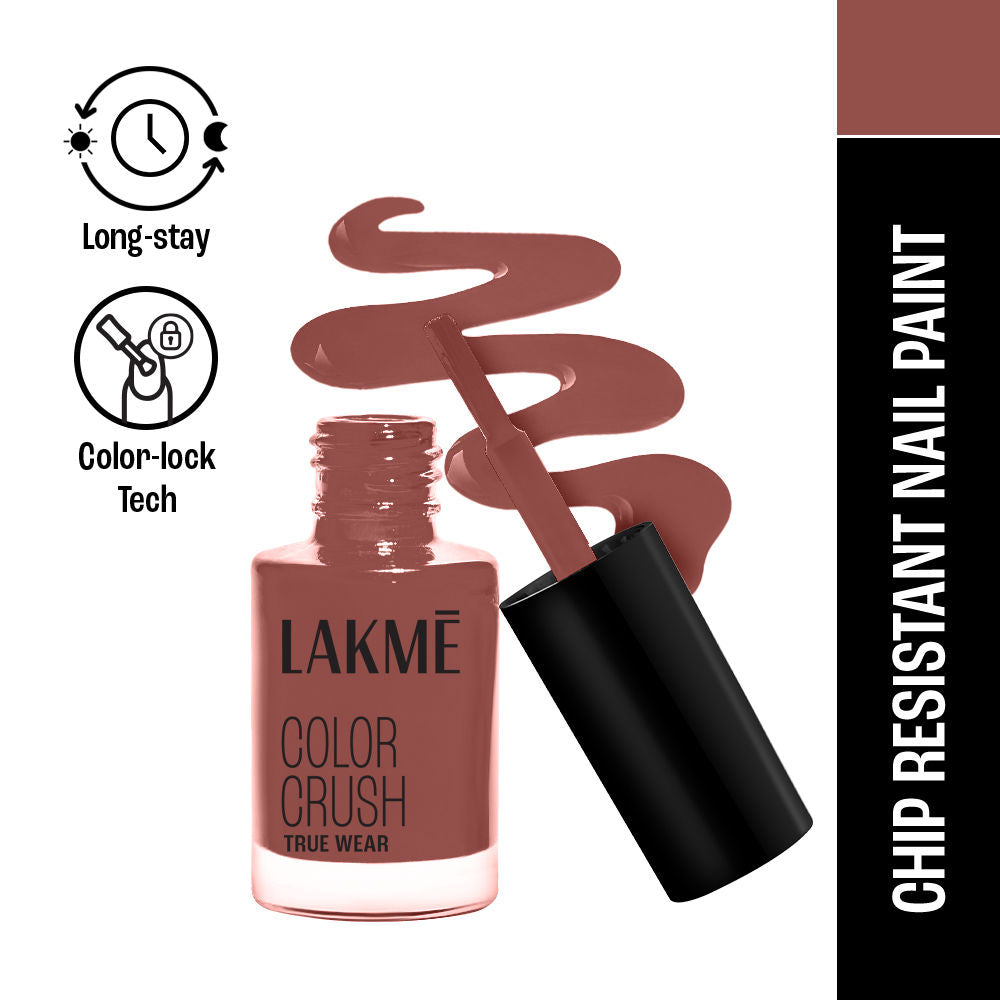 True Wear Color Crush Nail Polish, Long Lasting & Vibrant Nail Paint - 202