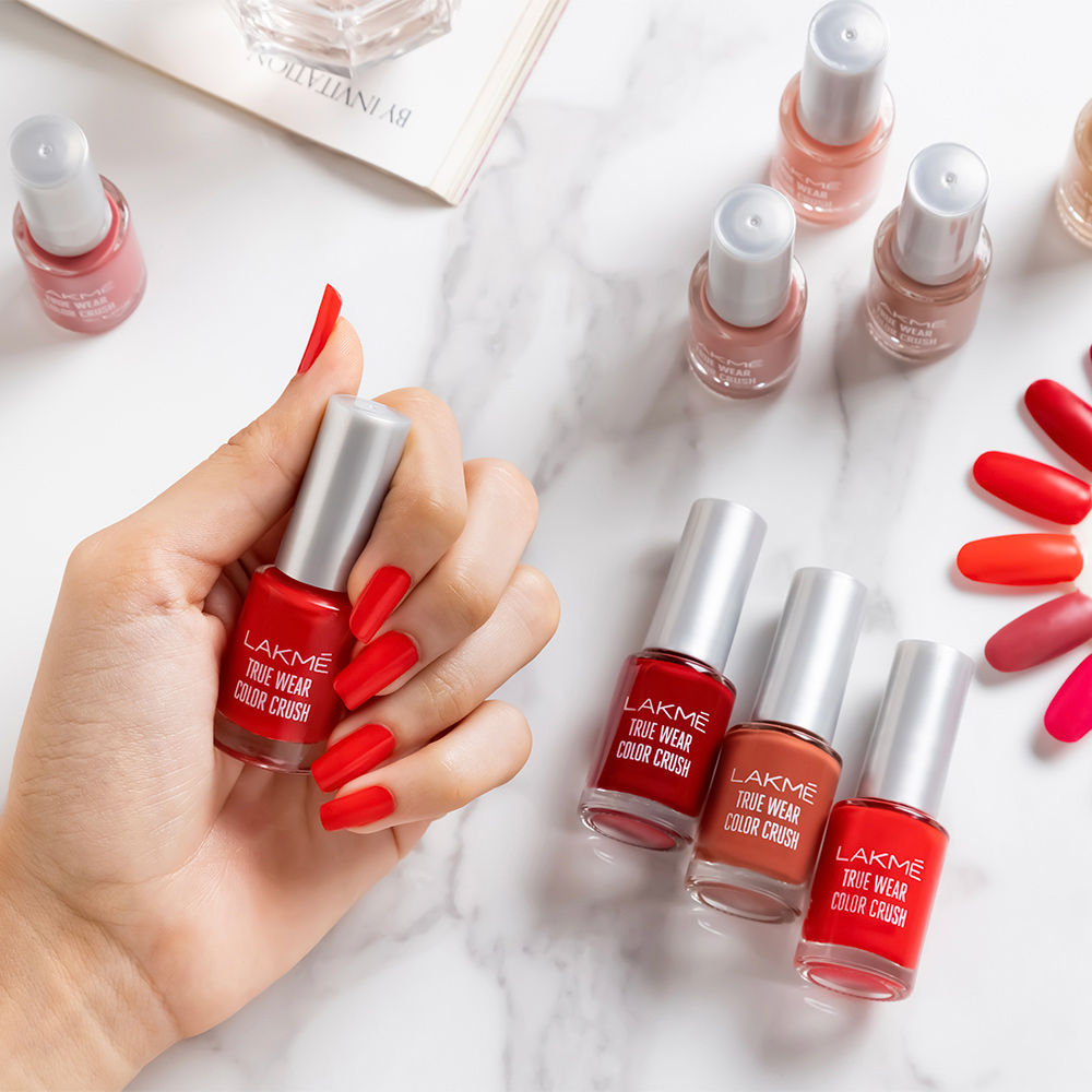 True Wear Color Crush Nail Polish, Long Lasting & Vibrant Nail Paint