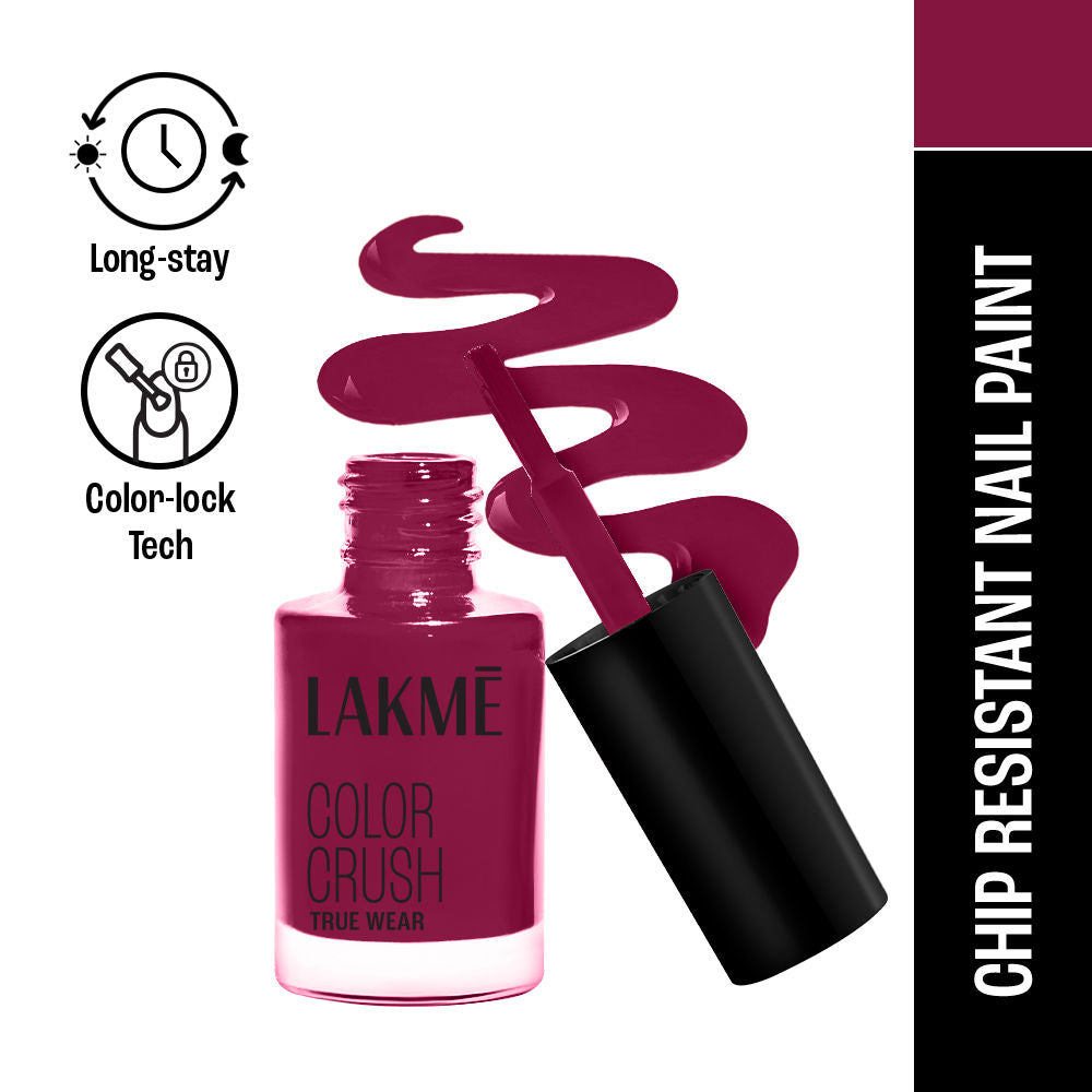 True Wear Color Crush Nail Polish, Long Lasting & Vibrant Nail Paint - 417