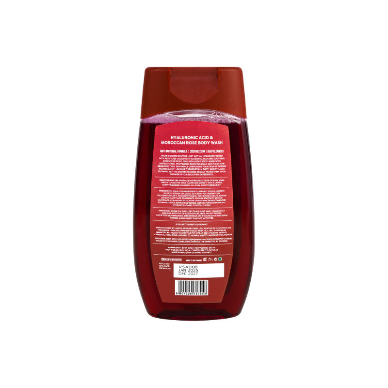 Hyaluronic Acid & Moroccan Rose Body Wash
