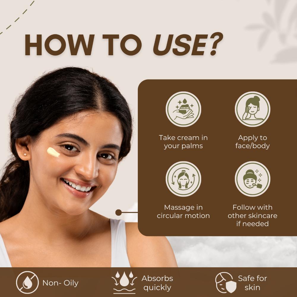 Shata Dhauta Ghrita Skin Repairing Moisturizing Ghee Cream