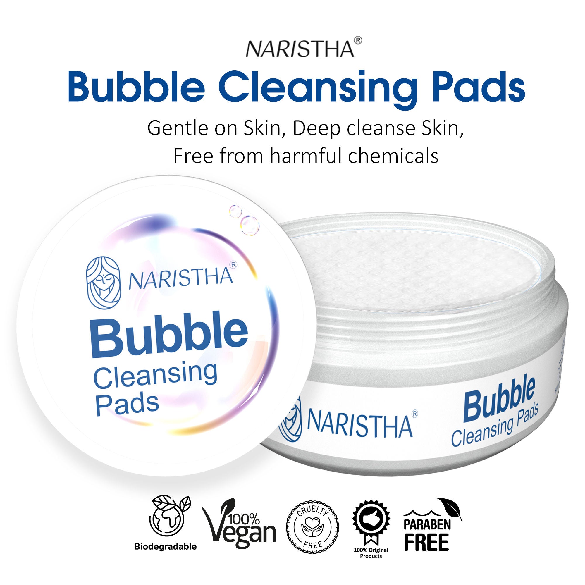 Bubble Cleansing Pads For Face