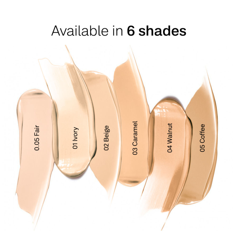 The Base Story Foundation High Coverage Satin Matte Finish Lightweight Waterproof
