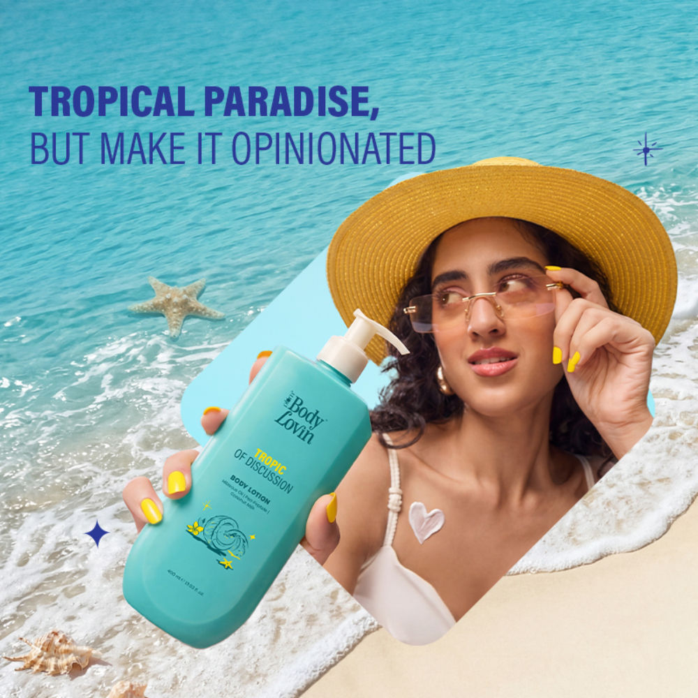 BodyLovin’ Tropic Of Discussion Body Lotion, Firming & Tightening, Fresh Tropical Fragrance