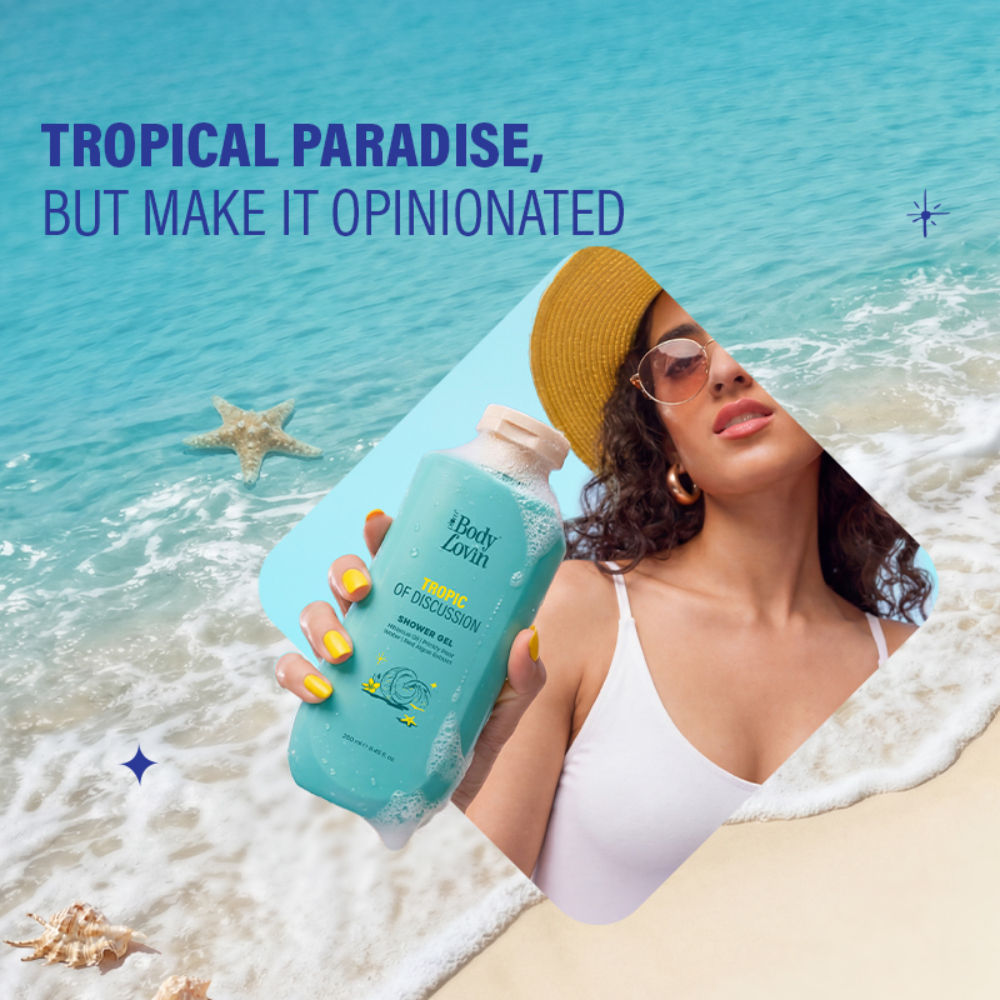 BodyLovin’ Tropic Of Discussion Shower Gel, Firming & Tightening, Fresh Tropical Fragrance