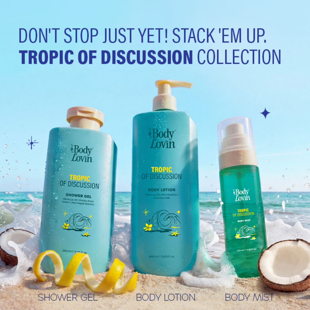 BodyLovin’ Tropic Of Discussion Shower Gel, Firming & Tightening, Fresh Tropical Fragrance