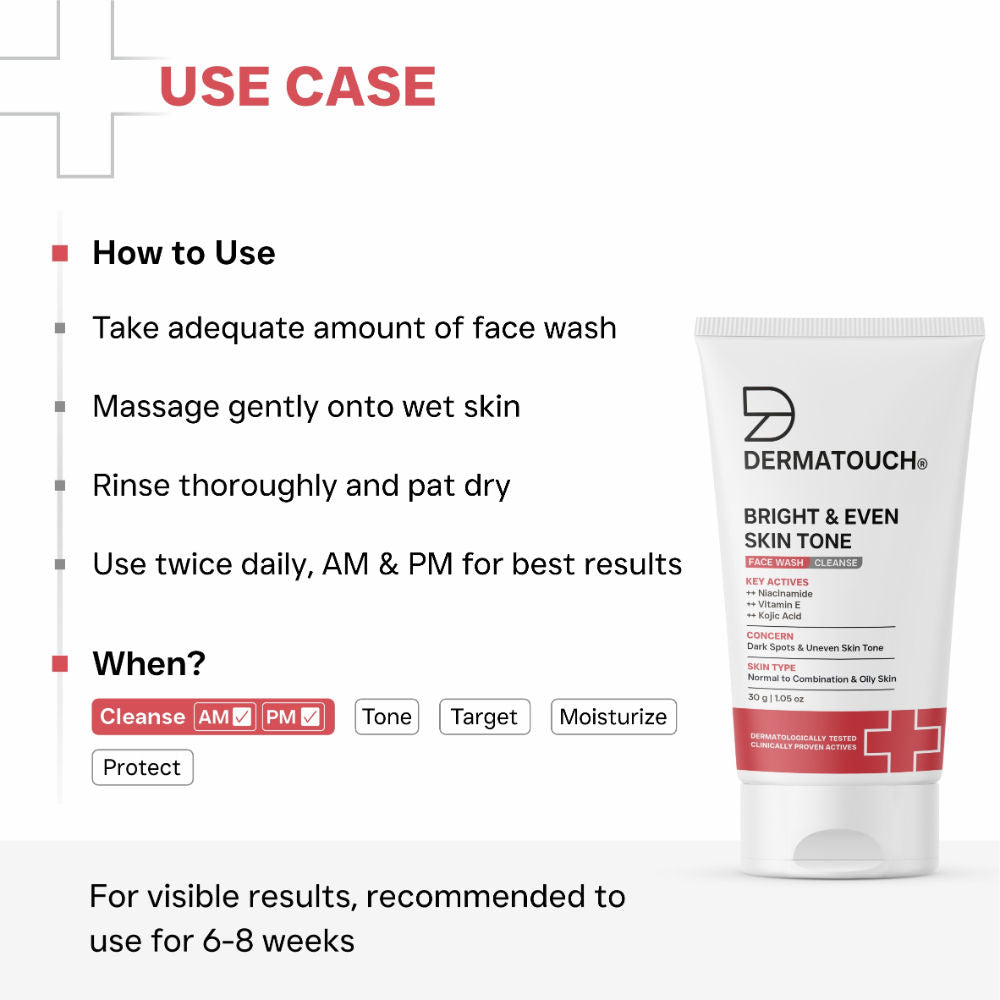 Bright & Even Skin Tone Face Wash