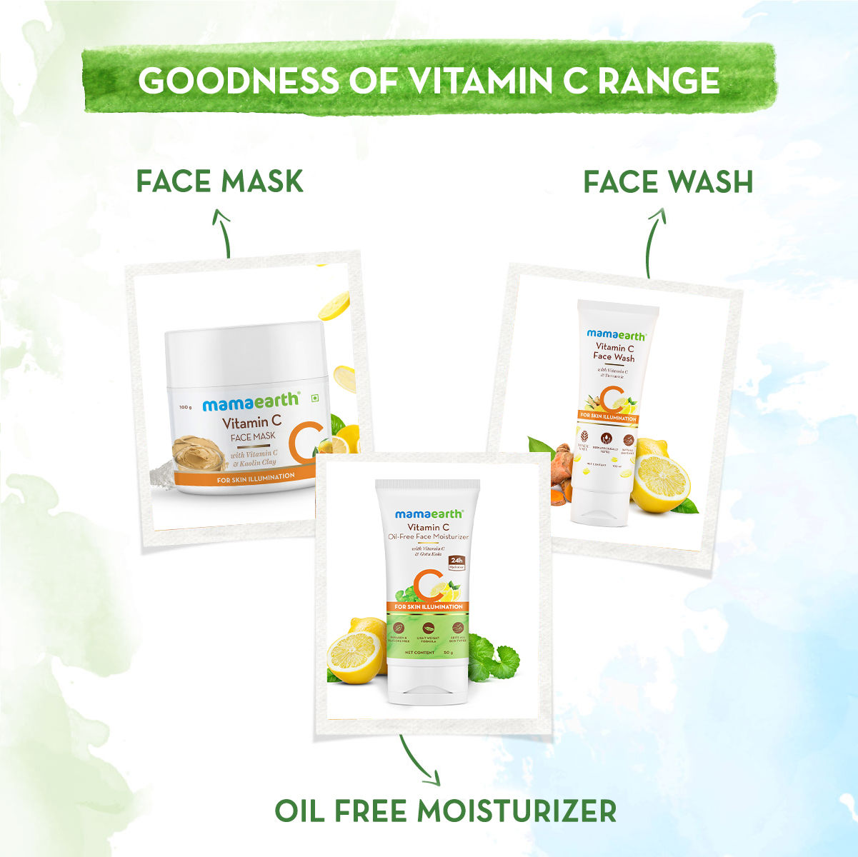 Vitamin C Oil-Free Moisturizer For Face with Vitamin C and Gotu Kola