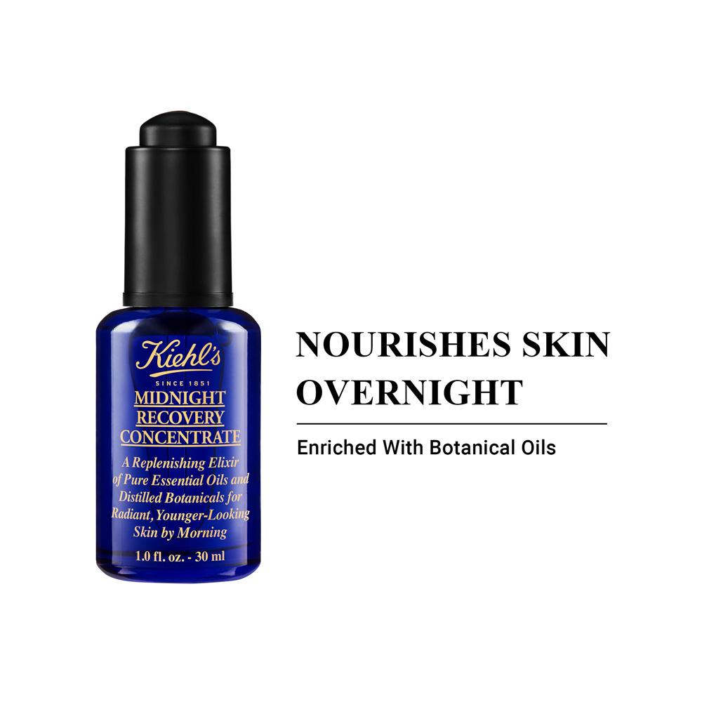 Midnight Recovery Concentrate Serum With Botanical Oil Blend For Radiant Skin - 30ml
