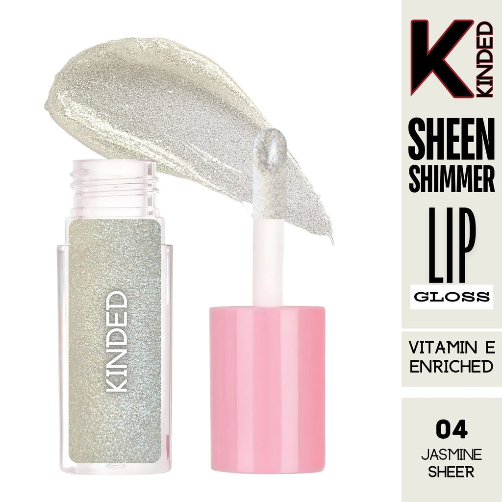 Sheen Shimmer Lip Gloss - 04 Jasmine Sheer
