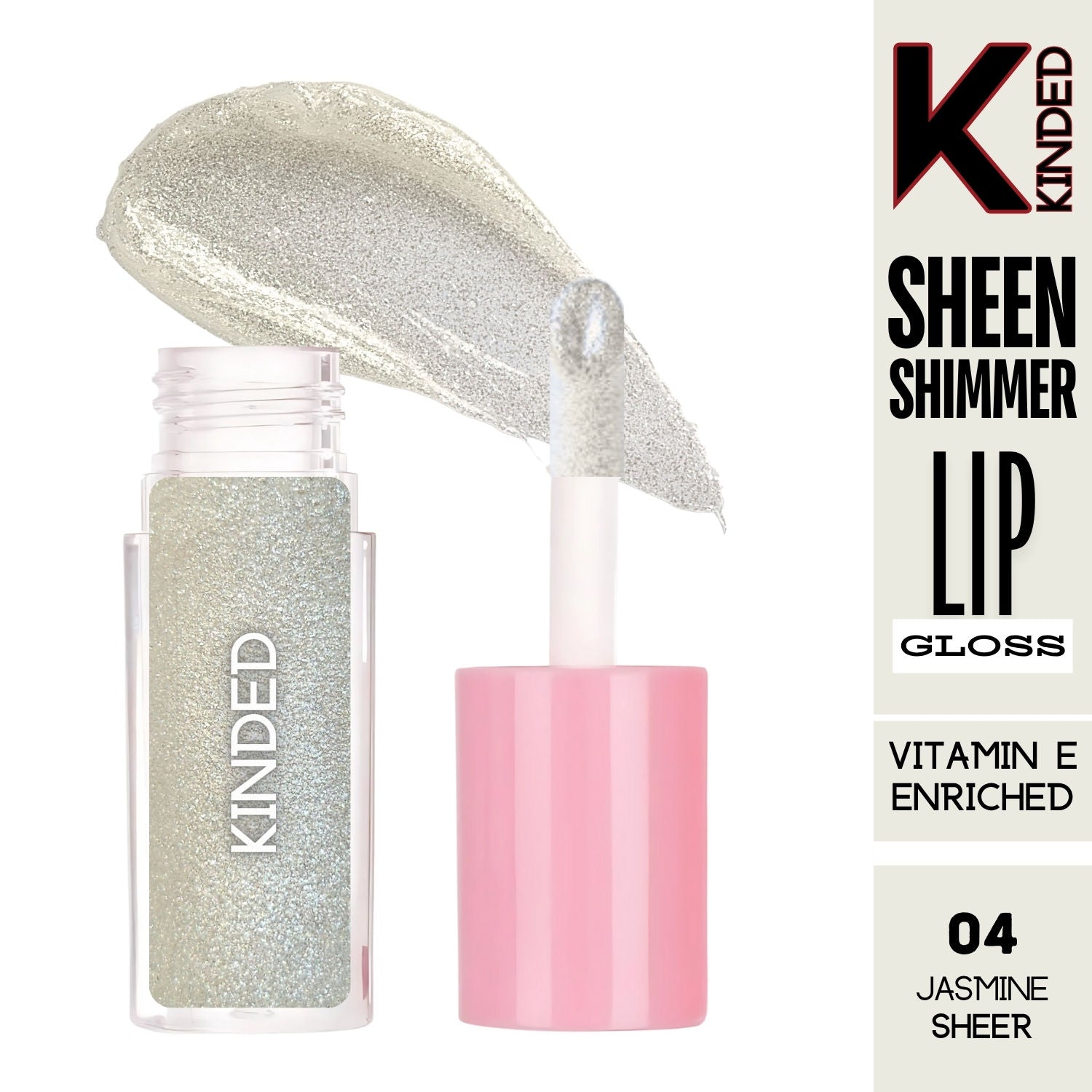 Sheen Shimmer Lip Gloss - 04 Jasmine Sheer