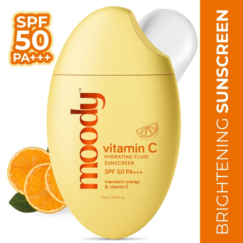 Vitamin C Sunscreen With SPF 50 PA+++ For Dull Hyperpigmented Skin, Lightweight No Whitecast - 50ml