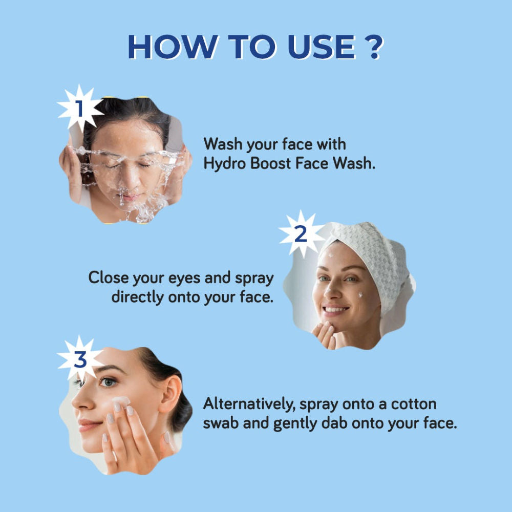 Hydroburst Hyaluronic Face Mist Toner For Long Lasting Hydration Combination & Dry Skin Type