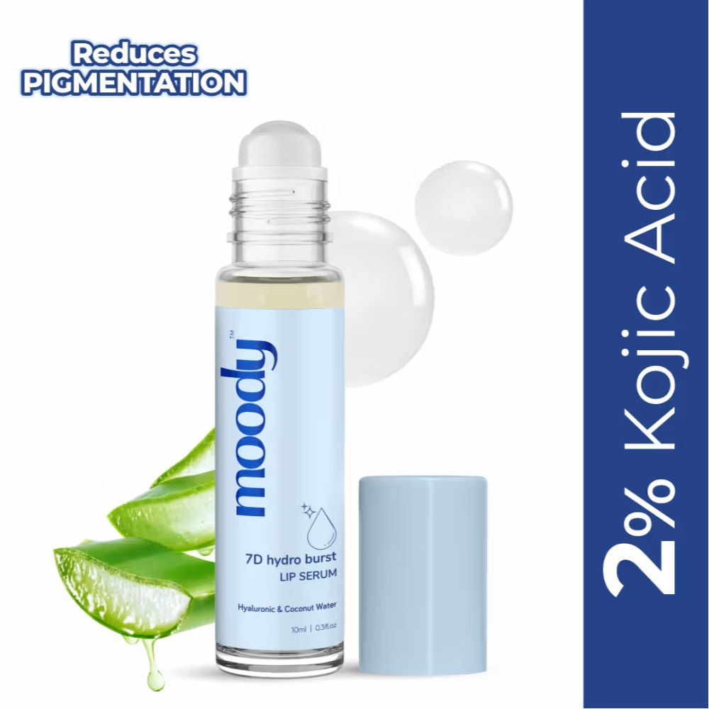 Lip Plumping Serum with Hyaluronic & Kojic Acid for Dark Pigmented Lips
