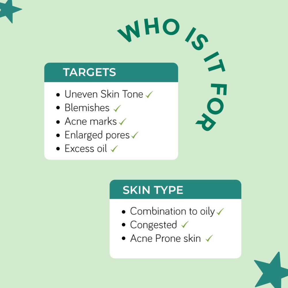 AcneXpert Oil Free Moisturizer with Niacinamide & Green Tea for Oily & Acne Prone Skin