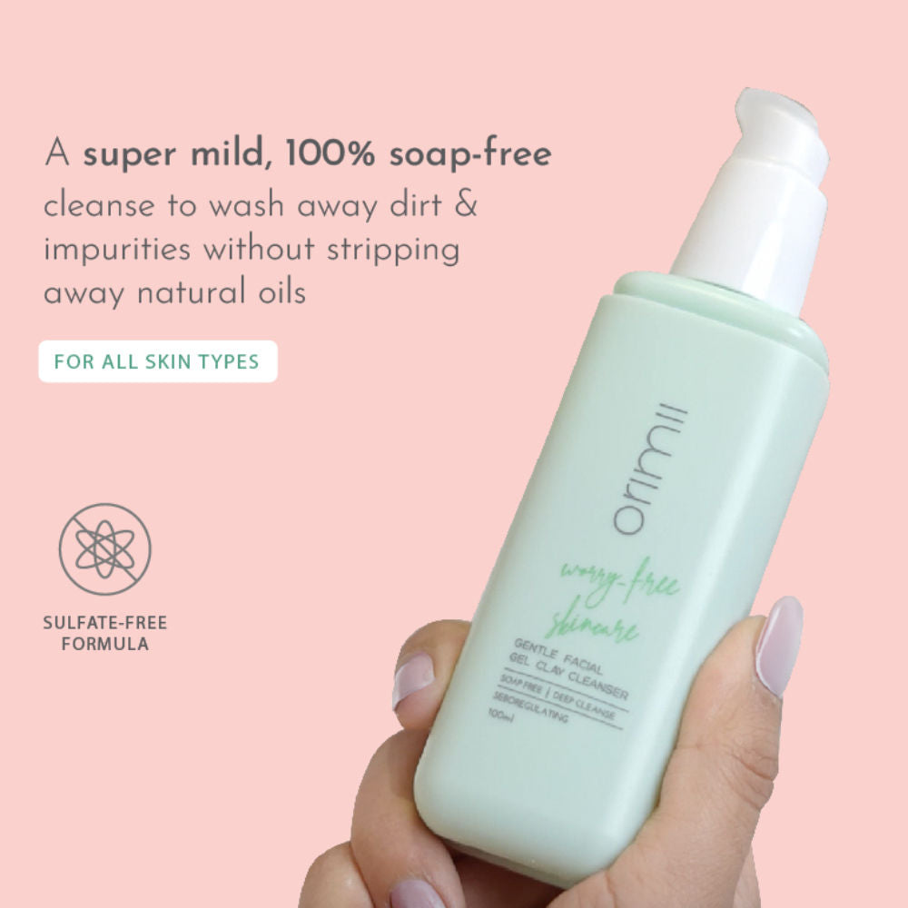 Soap Free Gentle Cleansing Face Wash for Oil & Acne Control -Non Comedogenic, Pregnancy Safe