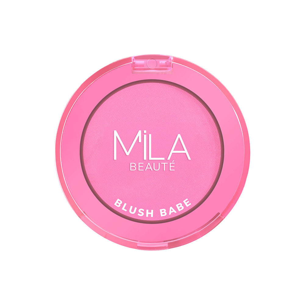 Matte Finish Blush Babe Powder Blush With Rosehip Oil