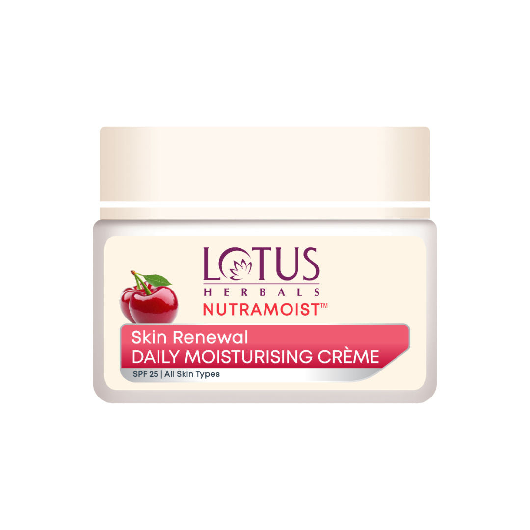 Nutramoist Skin Renewal Daily Moisturising Face Cream, SPF 25 for All Skin Types