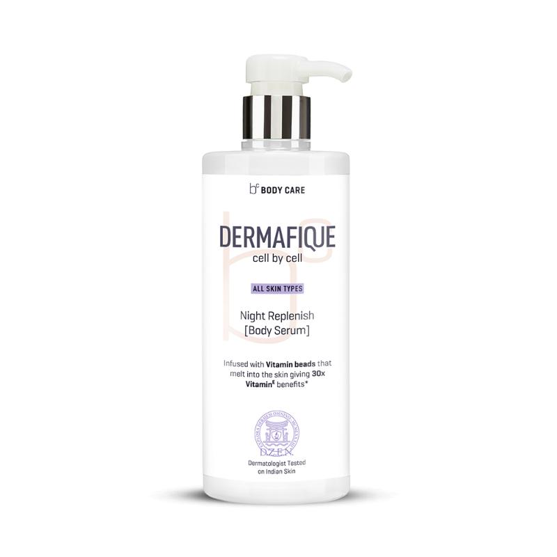 Night Replenish Body Lotion Serum For Skin Restoration With 30X Vit E