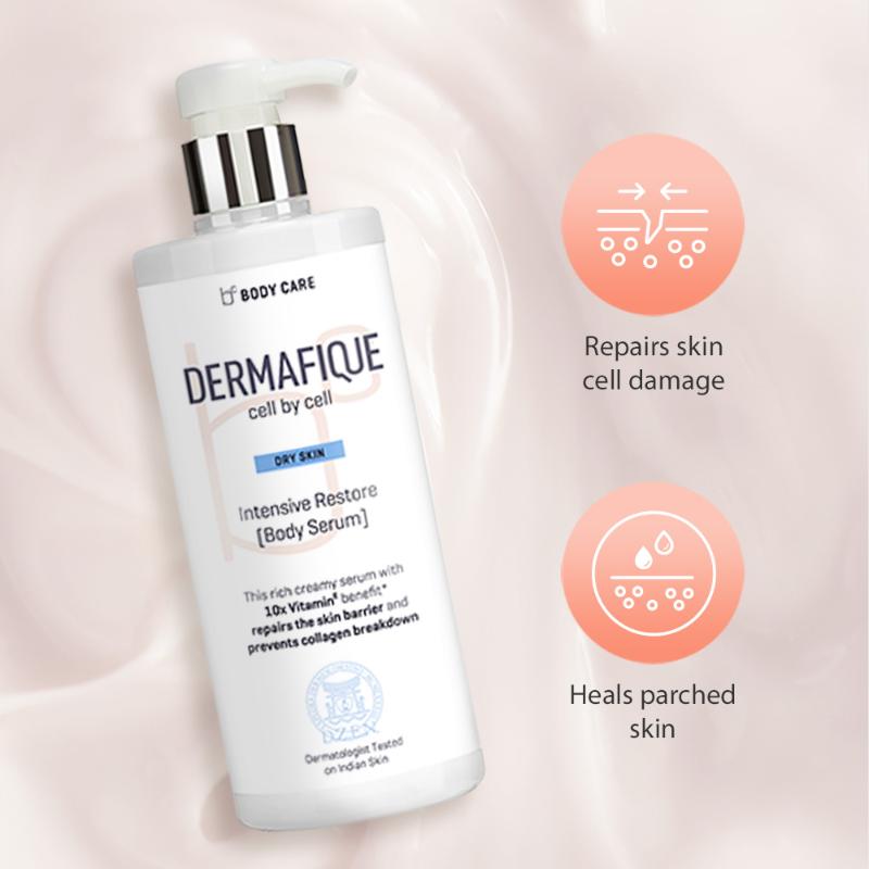 Intensive Restore Body Lotion Serum For Dry Skin, With 10X Vitamin E