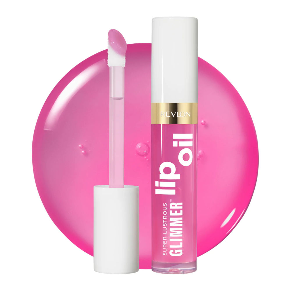 Super Lustrous Glimmer Lip Oil - Gone Rose