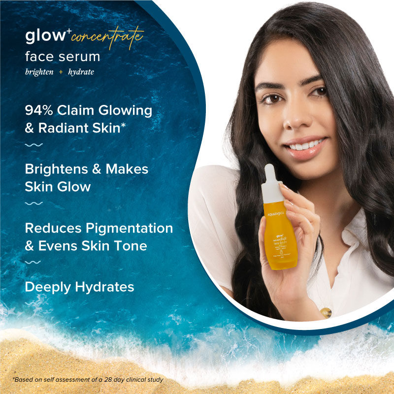 Glow+ Concentrate Face Serum with Vitamin C, Papaya & Hyaluronic Acid
