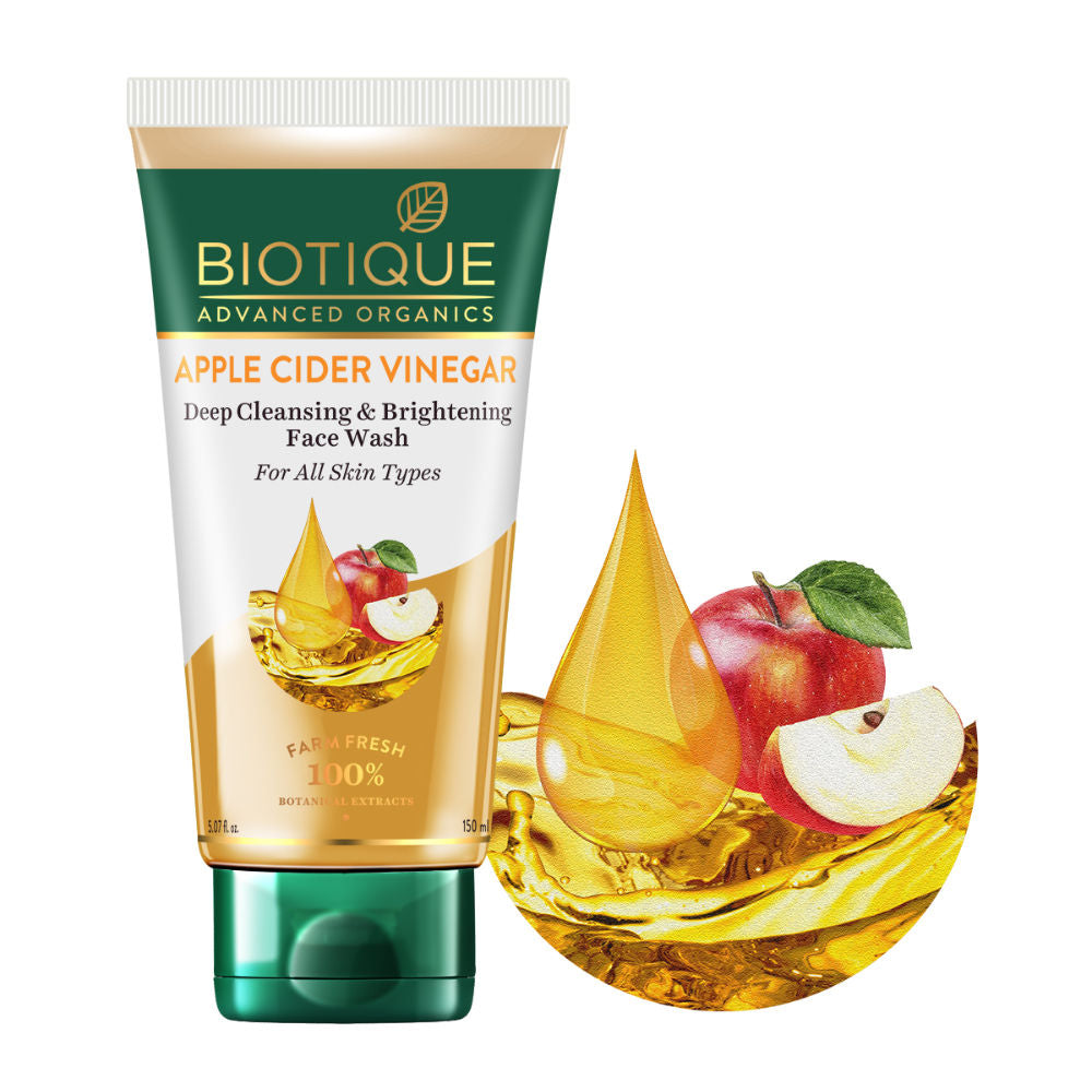 Apple Cider Vinegar Deep Cleansing & Brightening Face Wash