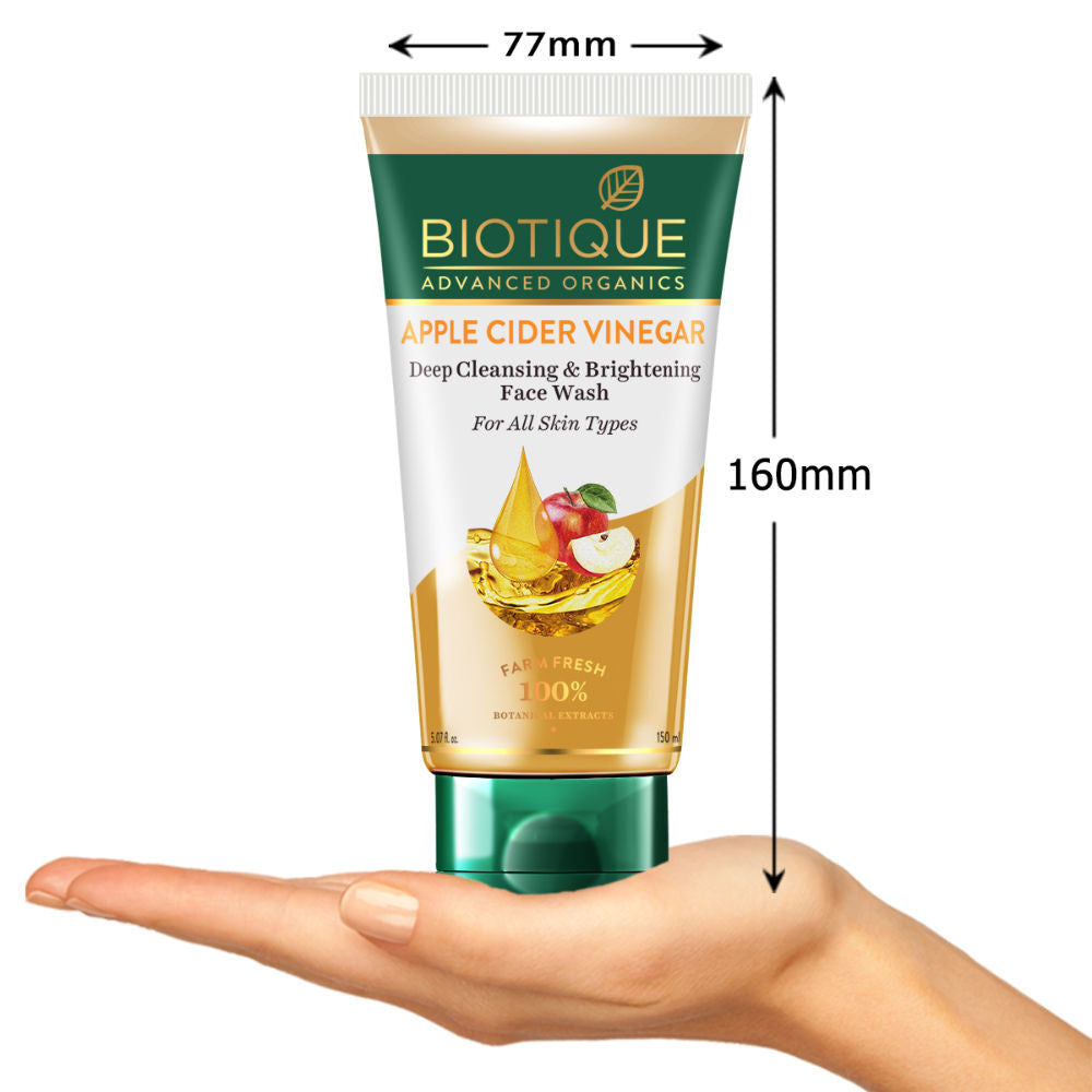 Apple Cider Vinegar Deep Cleansing & Brightening Face Wash