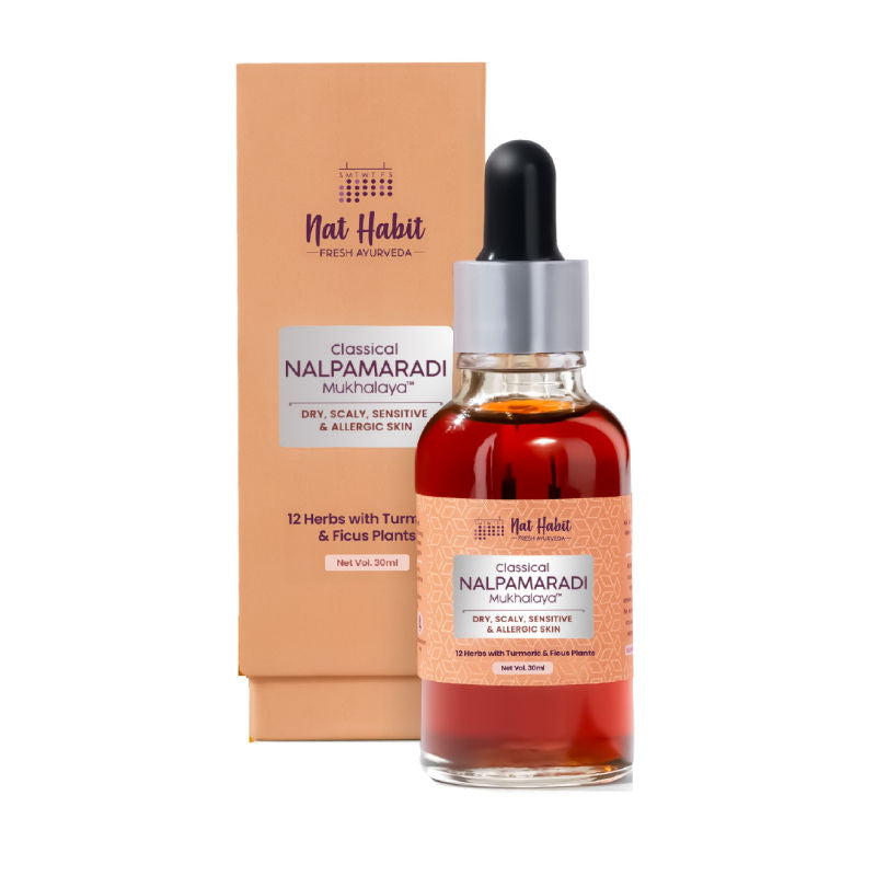 Taila-Paka Nalpamardi Skin Brightening Treatment Face Oil, Tailam For Dry & Allergic Skin